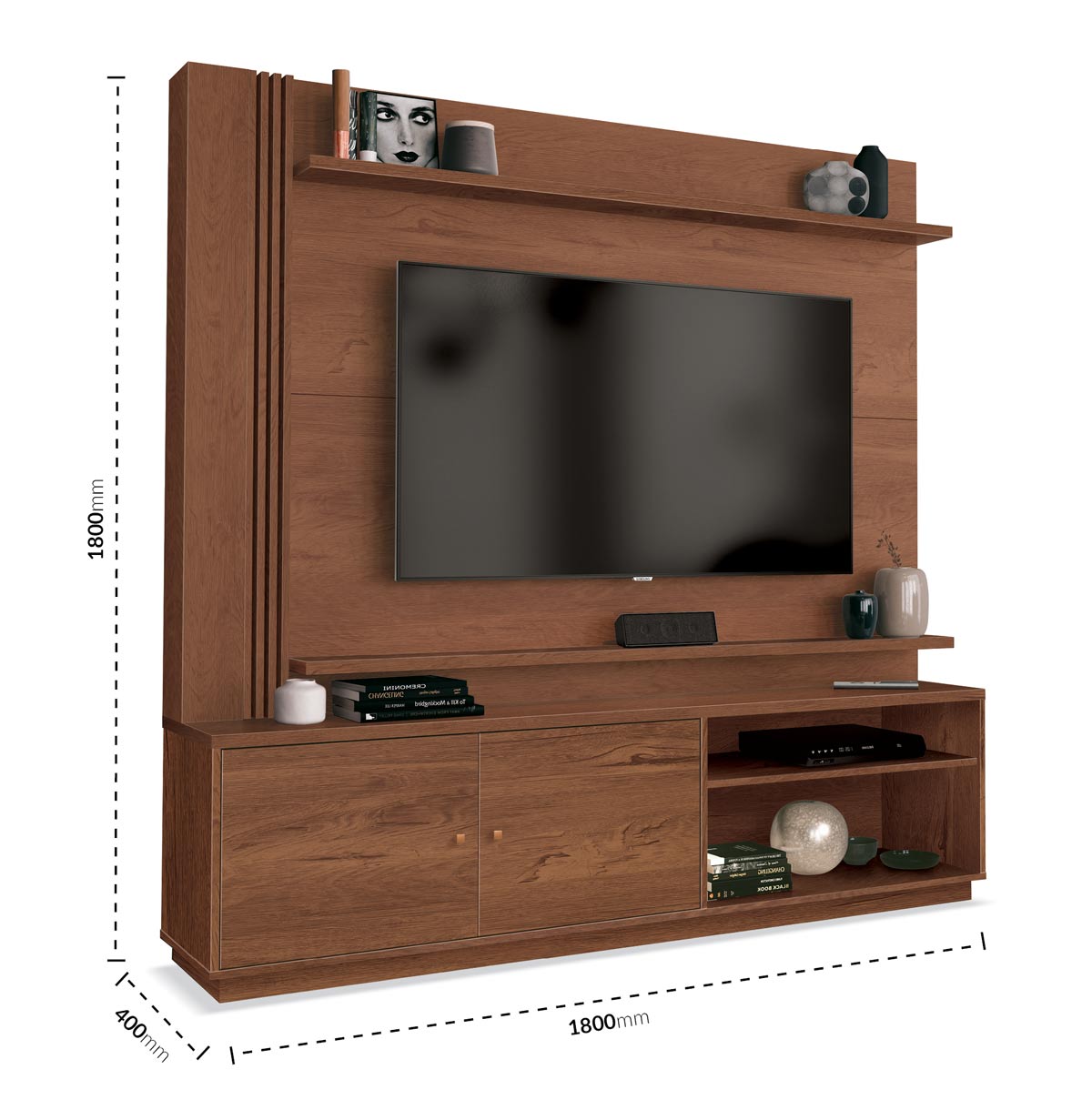 Home Theater Royal Naturale - Edn Móveis