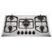 Cooktop à Gás Electrolux 5 Bocas KE5XC Multi Chama Mesa Inox Bivolt