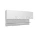 Armário Aéreo Flávia 2 Portas Branco
