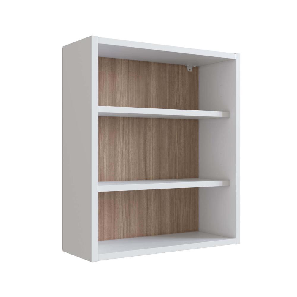 Armário para Banheiro com Porta e Espelho Slim Nova Móbile Branco Montana