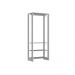 Closet com 1 cabideiro e 2 prateleiras Yes Nova Mobile Branco