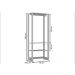 Closet com 1 cabideiro e 2 prateleiras Yes Nova Mobile Branco