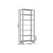 Closet com 6 Prateleiras Yes Nova Mobile Branco