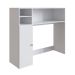 Conjunto de Armário Multiuso com Mesa Dobrável Beto 3 PT Branco