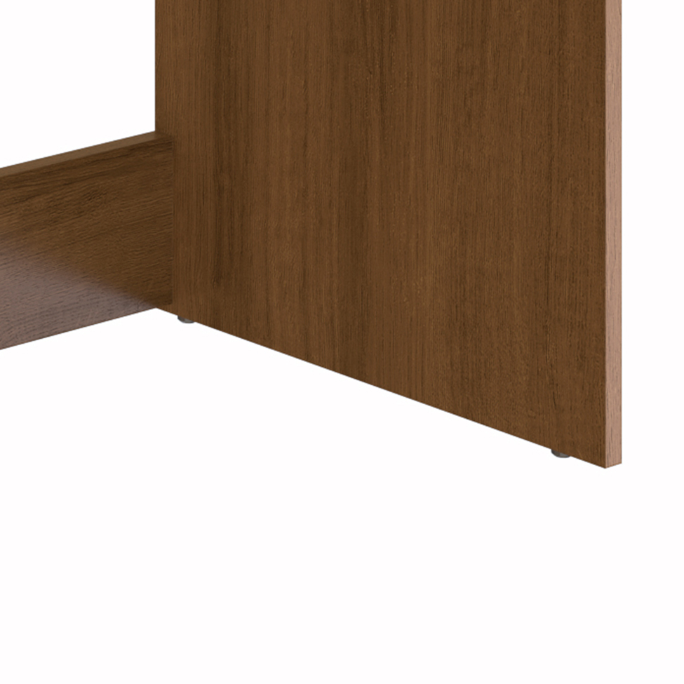 Conjunto de Armário Multiuso com Mesa Dobrável Beto 3 PT Mel