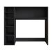 Conjunto de Armário Multiuso com Mesa Dobrável Beto 3 PT Preto