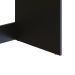 Conjunto de Armário Multiuso com Mesa Dobrável Beto 3 PT Preto