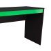 Conjunto de Mesa Gamer Hype com Gaveteiro Cruze 3 GV Preto e Verde