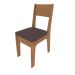 Conjunto de Mesa de Jantar Retangular com 4 Cadeiras Cairo Polipropileno Marrom e Freijó