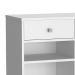 Conjunto de Mesa para Notebook Hype com Armário Ravena 1 PT 1 GV Branco