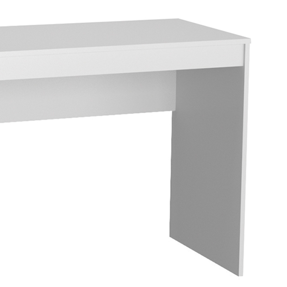 Conjunto de Mesa para Notebook Hype com Estante de Escritório Darci Branco