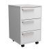 Conjunto de Mesa para Notebook Hype com Gaveteiro Cruze 3 GV Branco