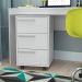 Conjunto de Mesa para Notebook Hype com Gaveteiro Cruze 3 GV Branco