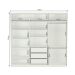 Guarda-Roupa Casal com Espelho Tunas VI 3 Portas 3 Gavetas Branco
