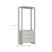 Guarda-Roupa Closet Modulado Yes 3 Gavetas Branco