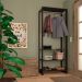 Guarda-Roupa Closet Modulado Yes II Grafite Intenso