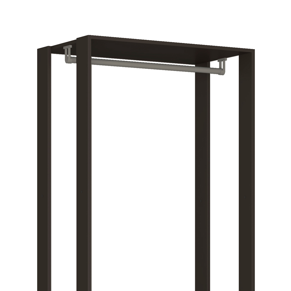 Guarda-Roupa Closet Modulado Yes II Grafite Intenso