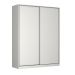Guarda-Roupa Solteiro Tunas II 2 Portas 3 Gavetas Branco