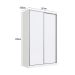 Guarda-Roupa Solteiro Tunas III 2 Portas 3 Gavetas Branco