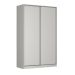 Guarda-Roupa Solteiro Tunas III 2 Portas 3 Gavetas Branco