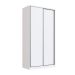 Guarda-Roupa Solteiro Tunas IV 2 Portas 3 Gavetas Branco