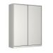 Guarda-Roupa Solteiro Tunas V 2 Portas 3 Gavetas Branco