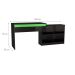 Mesa Gamer Hype Preta e Verde