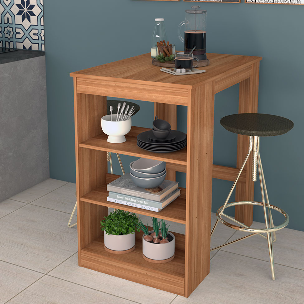 Mesa de Cozinha Retangular Alfena Montana 60 cm