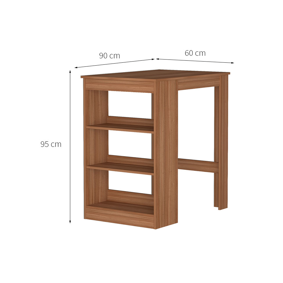 Mesa de Cozinha Retangular Alfena Montana 60 cm