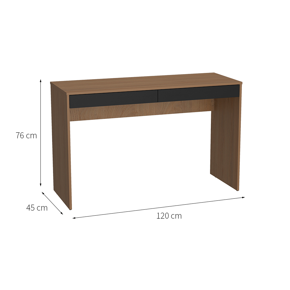 Mesa para Notebook Madri 2 GV Mel e Preta