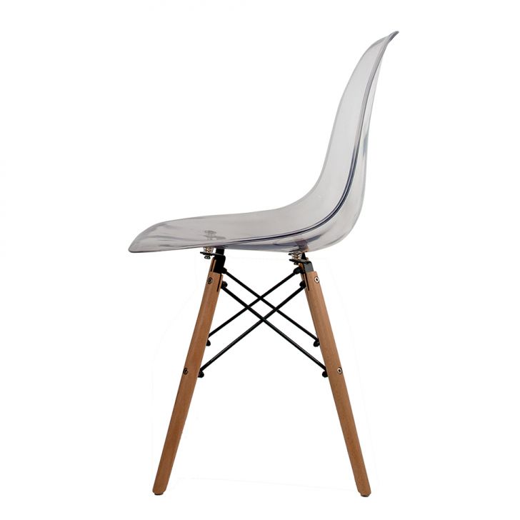 [OUTLET] Cadeira de Jantar Charles Eames Cristal