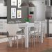 Conjunto com 4 Cadeiras Dior Cristal