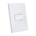 CJ INTERRUPTOR SIMPLES HORIZONTAL 4X2 - ENERBRAS DUBAI BRANCO