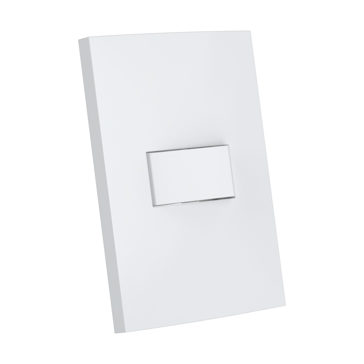 CJ INTERRUPTOR SIMPLES HORIZONTAL 4X2 - ENERBRAS DUBAI BRANCO