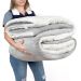 Coberdrom Cinza Cobertor Queen Size Soft e Sherpa Dupla Face