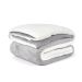 Coberdrom Cinza Cobertor Queen Size Soft e Sherpa Dupla Face