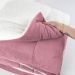 Cobertor Coberdrom Queen Rosê Dupla Face + Jogo de Cama 400 Fios Queen Size - 5 Peças