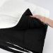 Cobertor Pele de Carneiro Cobertor Queen Size Dupla Face Preto