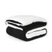 Cobertor Pele de Carneiro Cobertor Queen Size Dupla Face Preto