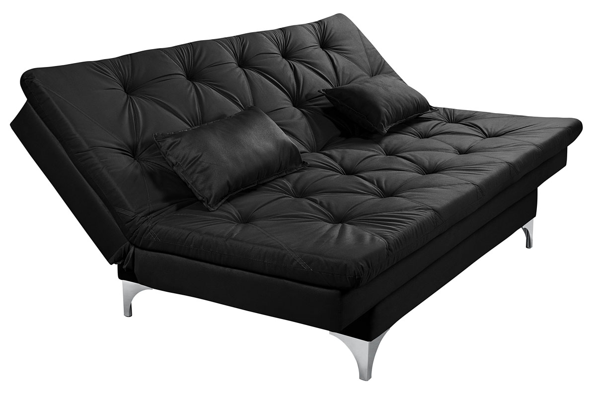 Sofá Cama Áustria 3 Lugares Reclinável em Suede