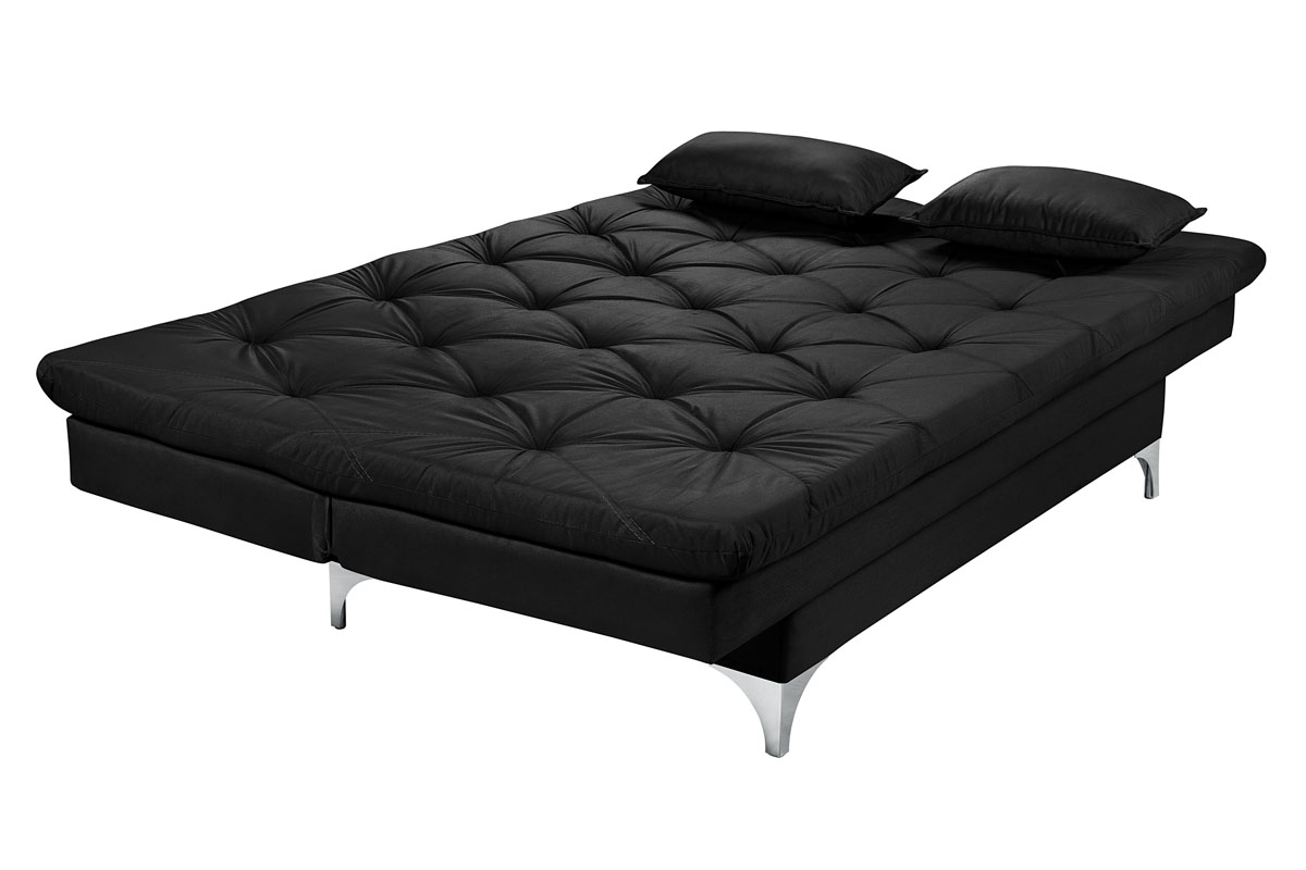 Sofá Cama Áustria 3 Lugares Reclinável em Suede