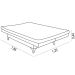 Sofá Cama Áustria 3 Lugares Reclinável em Suede