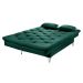 Sofá Cama Áustria 3 Lugares Reclinável em Suede