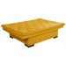 Sofá Cama Reclinável Com Baú Veludo Liso Multiuso
