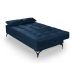 Sofá Cama Solteiro Colorado Reclinável 3 Posições Tecido Suede