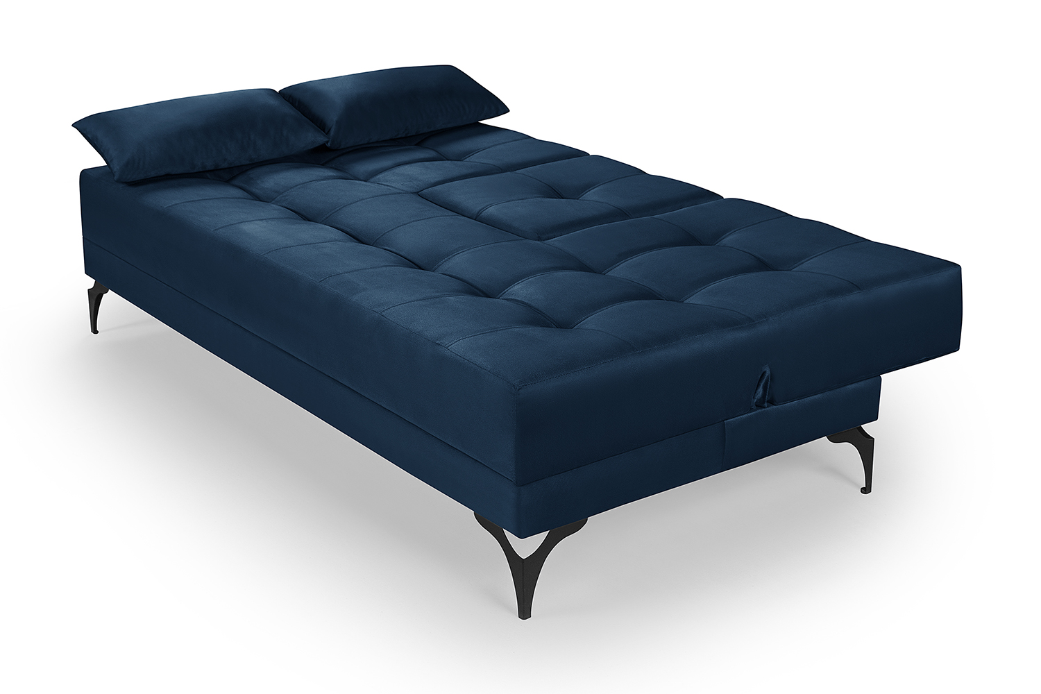Sofá Cama Solteiro Colorado Reclinável 3 Posições Tecido Suede