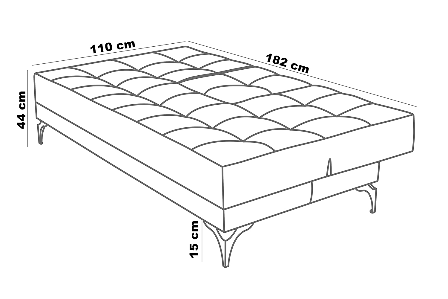 Sofá Cama Solteiro Colorado Reclinável 3 Posições Tecido Suede