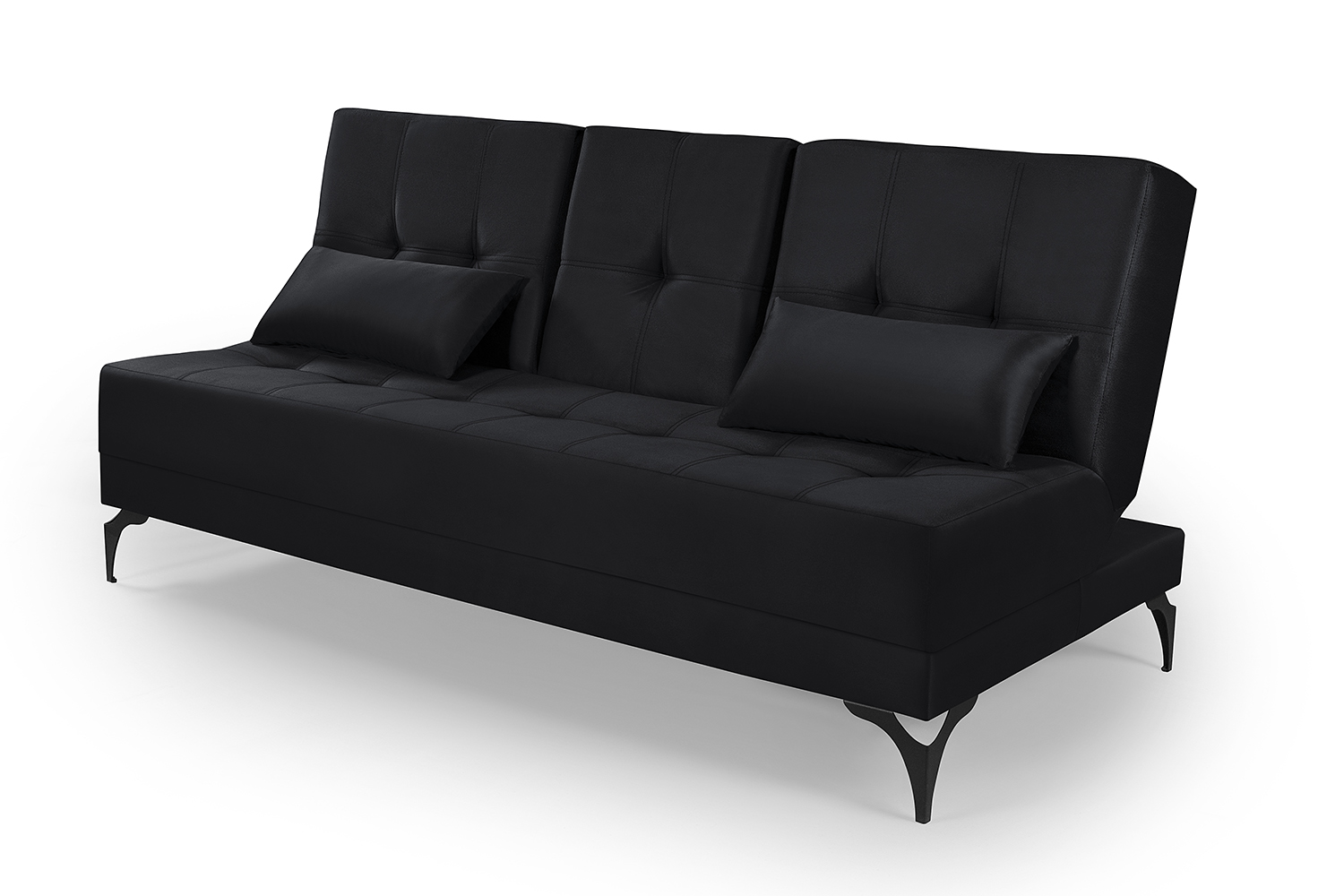 Sofá Cama Solteiro Colorado Reclinável 3 Posições Tecido Suede