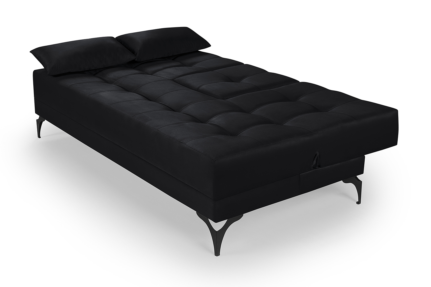 Sofá Cama Solteiro Colorado Reclinável 3 Posições Tecido Suede