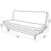 Sofa Cama Caribe 3 Lugares Reclinavel Base Em Madeira Revestido Suede